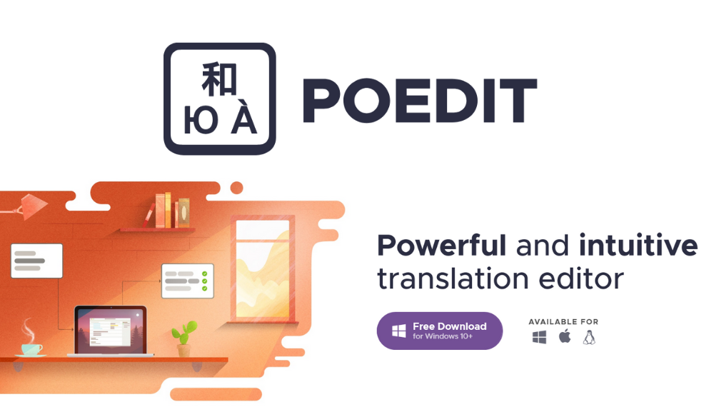présentation de poedit