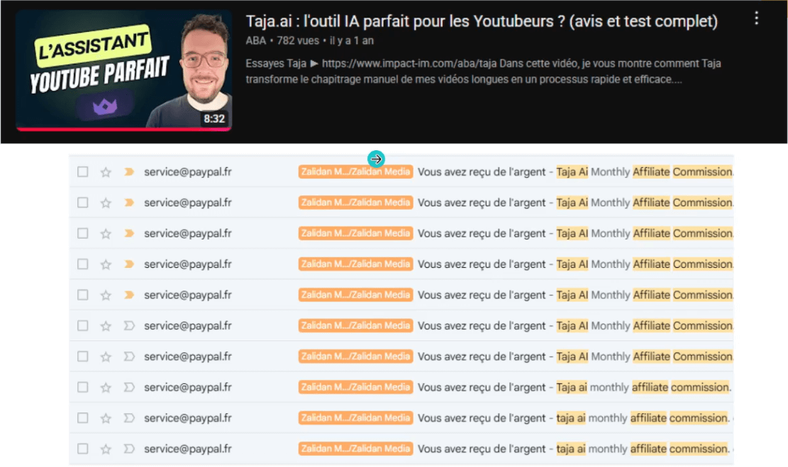 résultat-affiliation-youtube résultats affiliation youtube