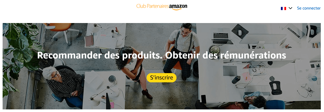inscription-amazon-partenaires page d'inscription amazon partenaires associates central