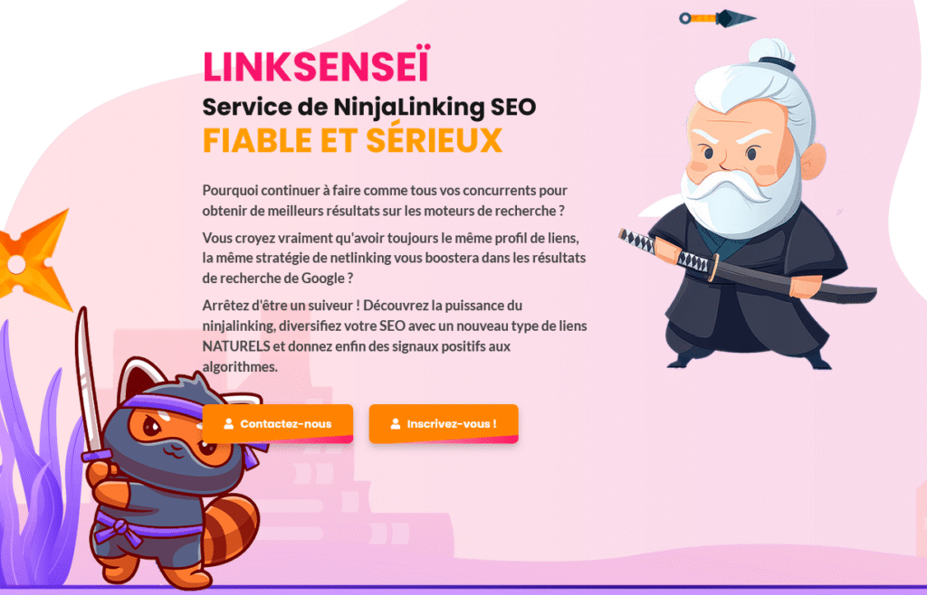 linksensei service de ninjalinking liens forums