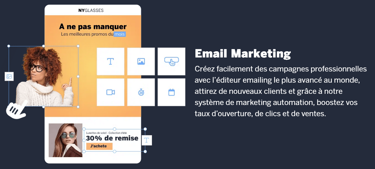 email-marketing-ActiveTrail fonctionnalité emailing d'activetrail