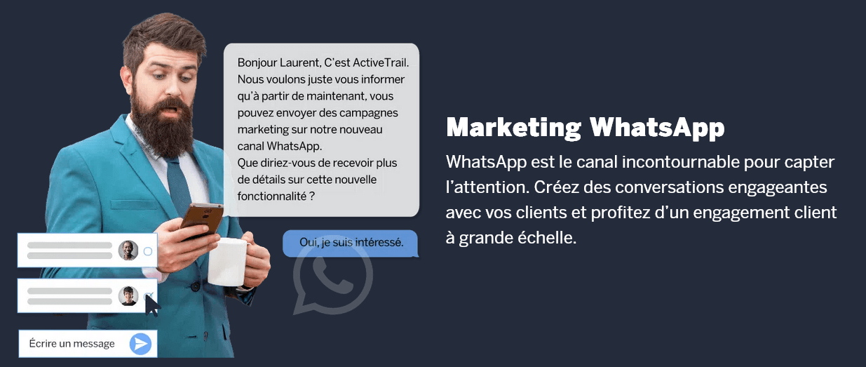 whatsapp-marketing-ActiveTrail fonctionnalité whatsapp d'activetrail