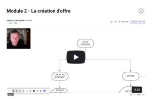 module 2 de la formation low ticket de olivier clovis