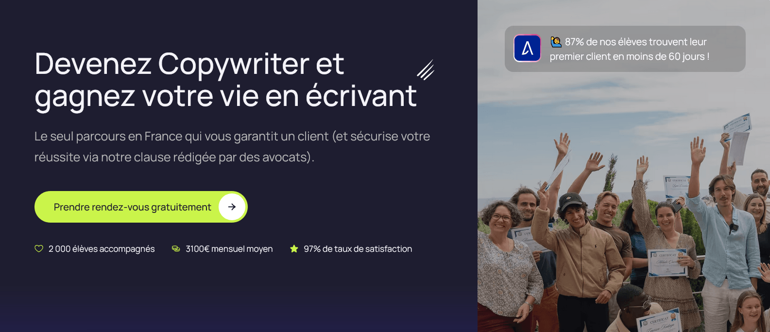 présentation de l'académie de théo rossi