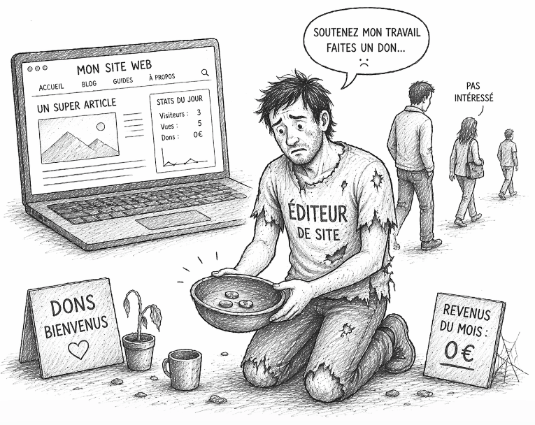 monétiser son site grâce à la récolte de dons