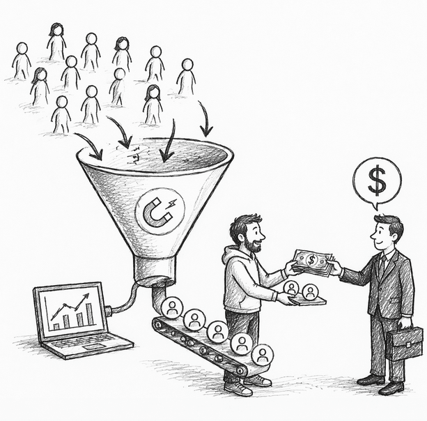 monétiser son site web avec la vente de leads