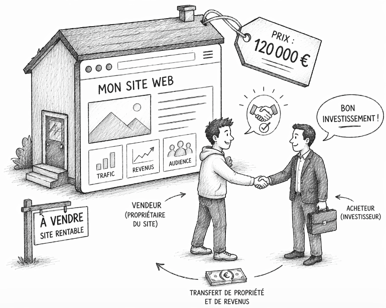 vendre son site web