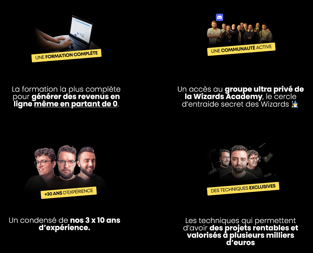 formation pour apprendre à monétiser un site web