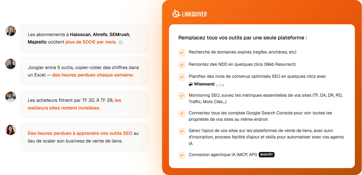 liste des bénéfices de linkquiver